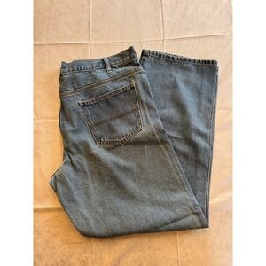 Vintage Rivet Supply Co. Mens 38x32 Straight Leg Blue Jeans